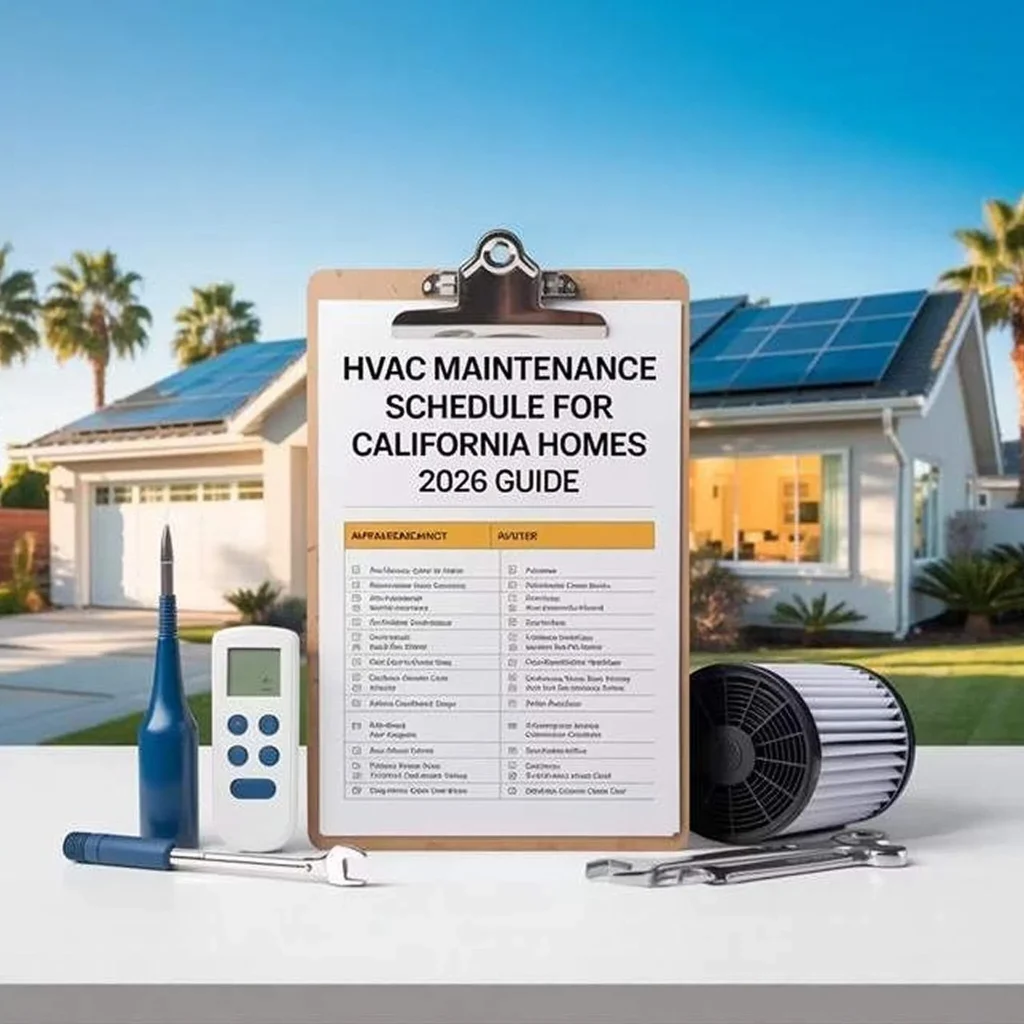 HVAC MAINTENANCE SCHEDULE FOR CALIFORNIA HOMES 2026 GUIDE 1