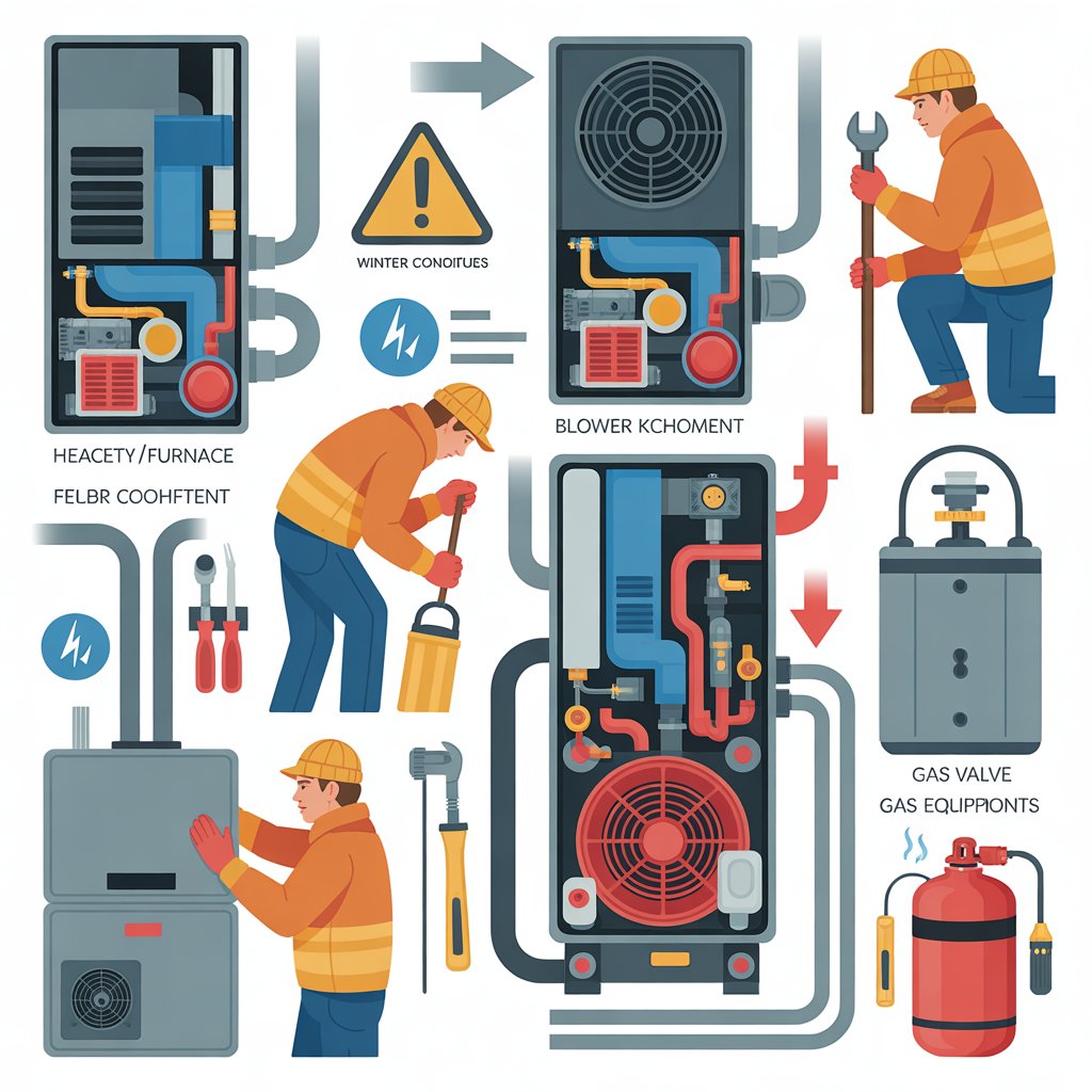 Guide for emergency reapir in winter 