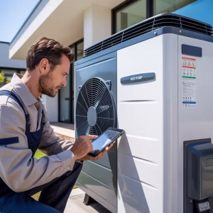 The technician checked the system behavior for maintenance. and warranty.