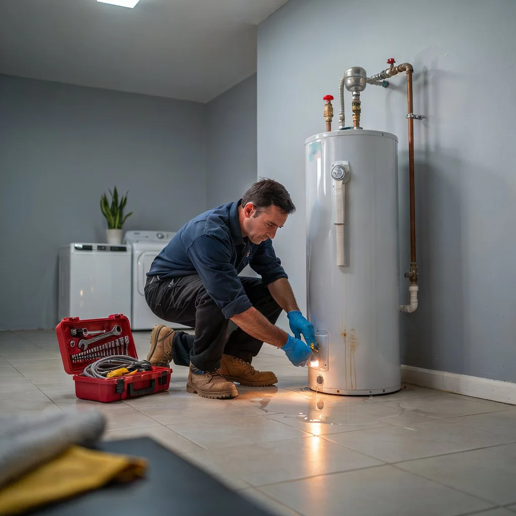 Water Heater Tank Leaking