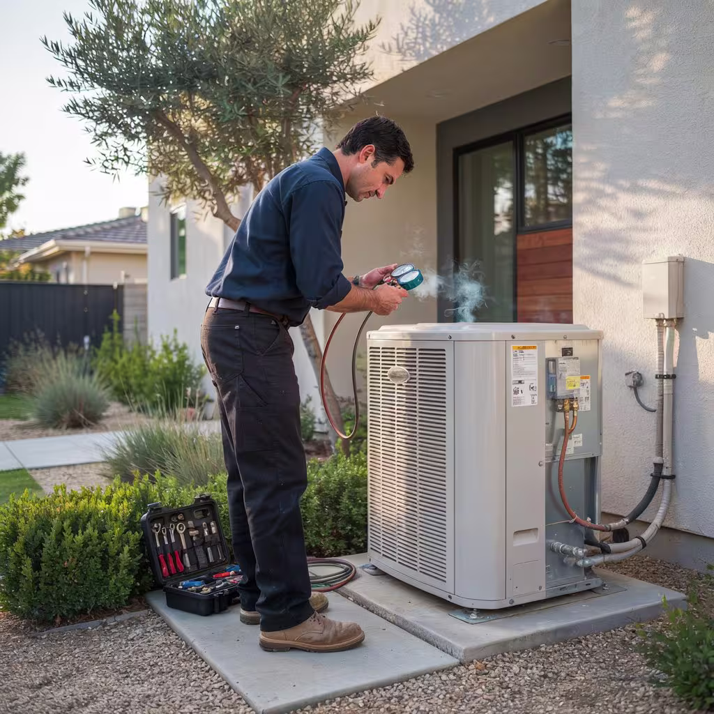 A2L refrigerants 2027 system inspection at a San Jose residential property