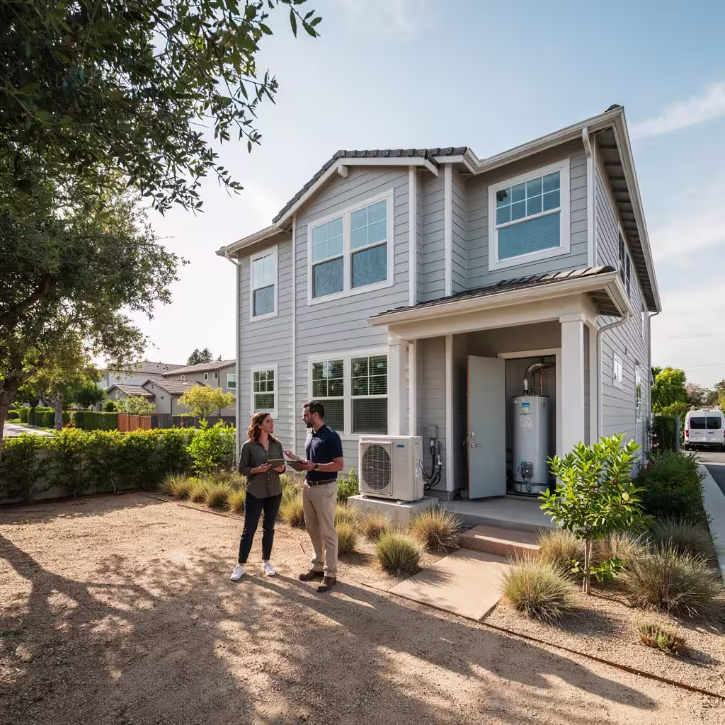 San Jose home with zero-NOx heating and water heating systems