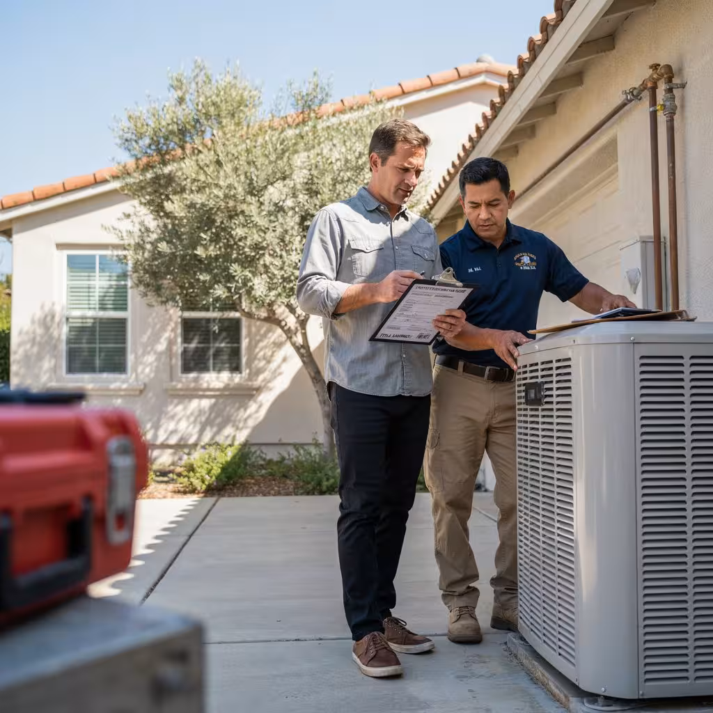 California HVAC rebates for energy-efficient heat pump installation